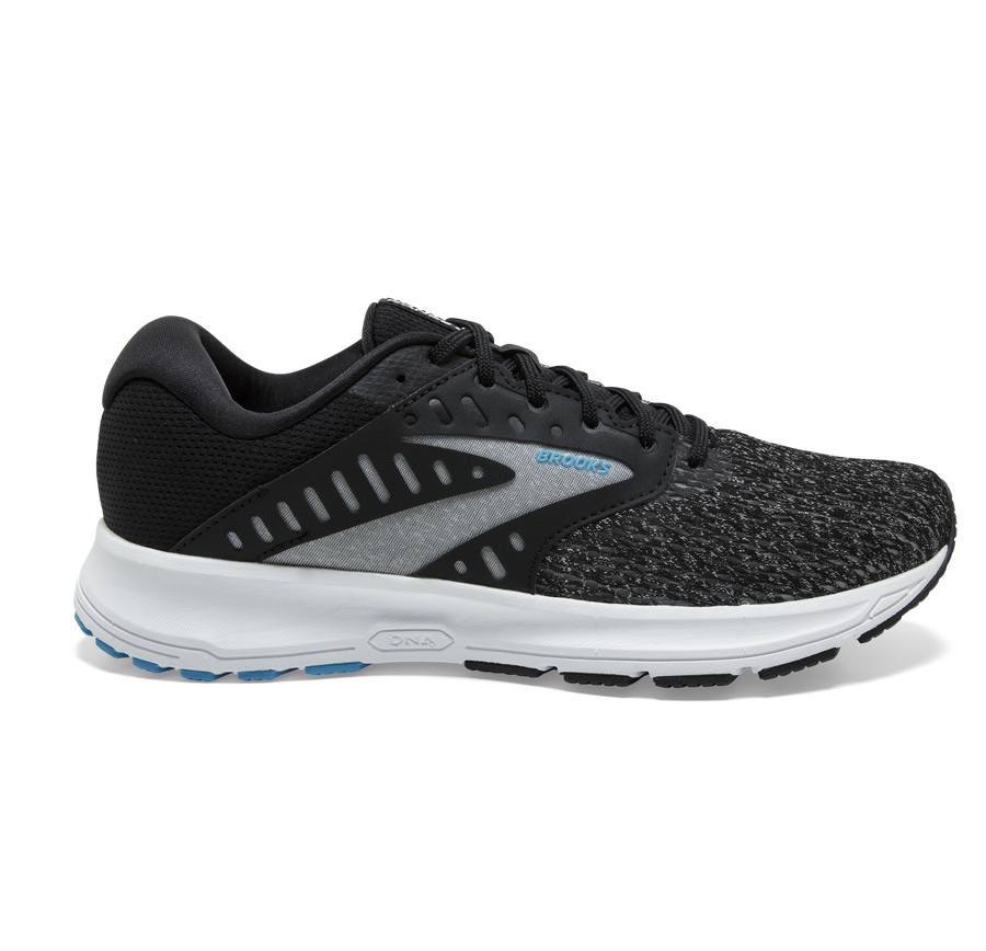 Brooks Womens Running Shoes Nz - Range 2 Black/Silver ( QJVDN6378 )